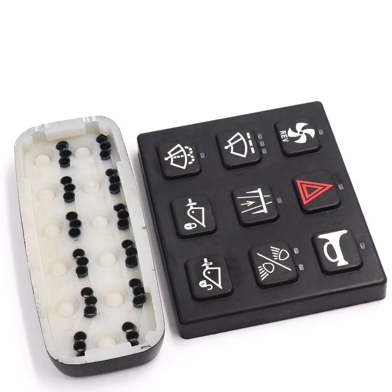 How Customized Silicone Keyboards Enhance Automotive Rubber Keypad Performance11