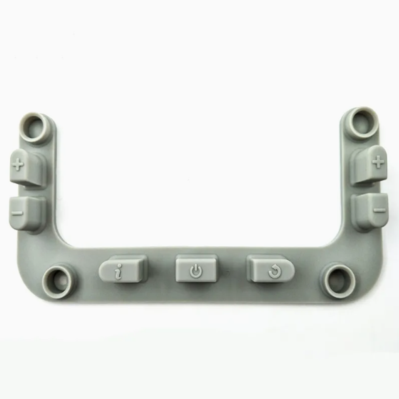 Flexible Silicone Rubber Keyboard Keypads for Calculator Application with Carbon Pills Suppliers5