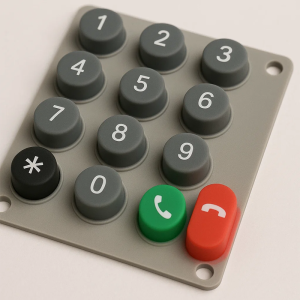 OEM Conductive Pu Coating Silicone Rubber Keypads Buttons with Logo Custom Suppliers2