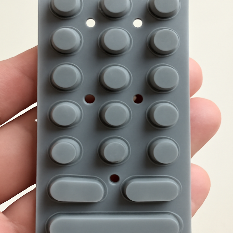 OEM Conductive Pu Coating Silicone Rubber Keypads Buttons with Logo Custom Suppliers4
