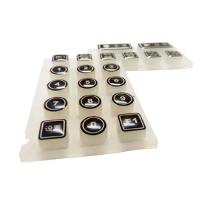 Custom Clear Epoxy Resin Silicone Keypad for Video Camera Application Suppliers2