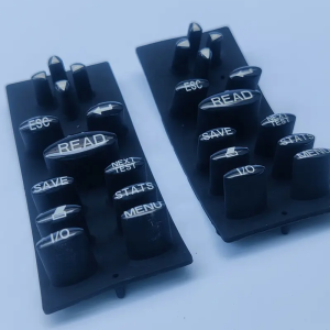 Custom Clear Epoxy Resin Silicone Keypad for Video Camera Application Suppliers3