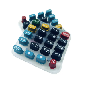 Custom Silicone Keypad With Plastic Key Cap for POS Machine Manufacturing3