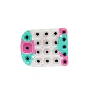 Customized Silicone Rubber Keypad Buttons With Conductive Carbon Pill Manufacturing2