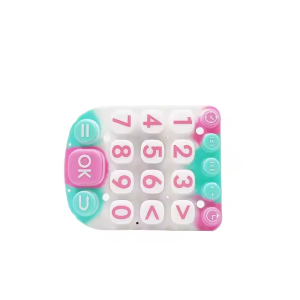 Customized Silicone Rubber Keypad Buttons With Conductive Carbon Pill Manufacturing3