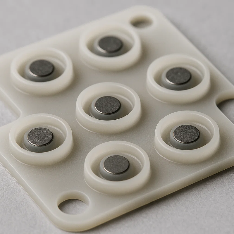 OEM Conductive Nickel Pill Silicone Keypad for Consumer Electronics Applications Suppliers3