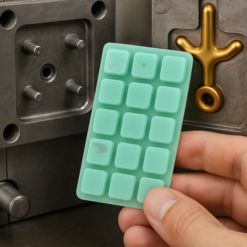 The Impact of Mold Cavity and Hot Runner Design on Surface Defects in Silicone Rubber Keypads5