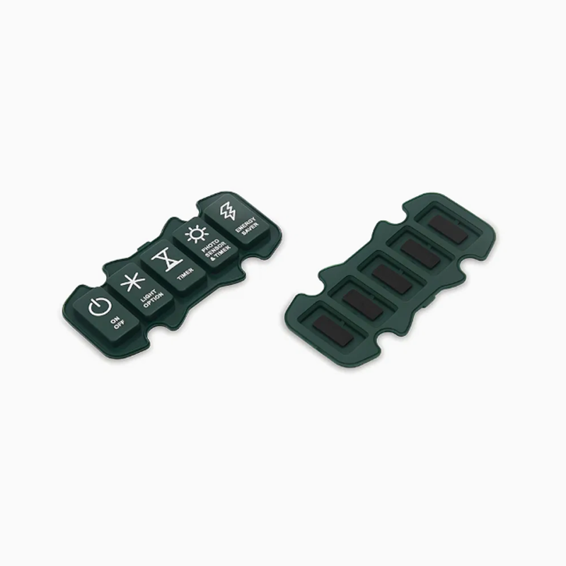 Custom Silicone Rubber Button Keypad Ideal for Electronic Parts with Matte Smooth Coating Manufacturing1