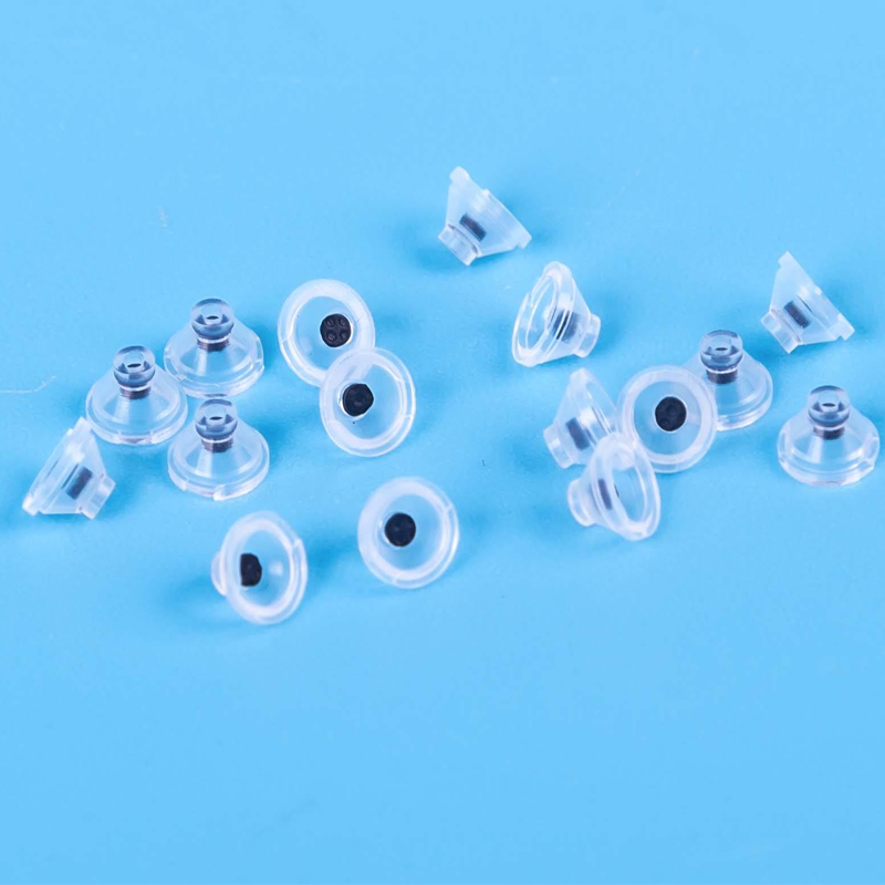 Custom Silicone Rubber Single Push Keypad Buttons with Conductive Carbon Pills In Bulk Order Manufacturing6