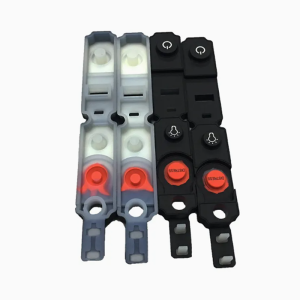 Customize UV Coating Silicone Rubber Silicone Keypad with Laser Etching Coating Factory3