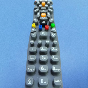 Custom Conductive Silicone Rubber Keypad Buttons with Color Coating in Bulk Order Manufacturing2