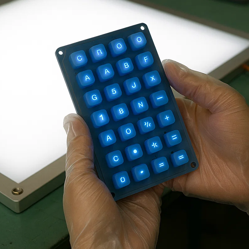 Which Backlighting Options Improve the Functionality of Silicone Keypads2