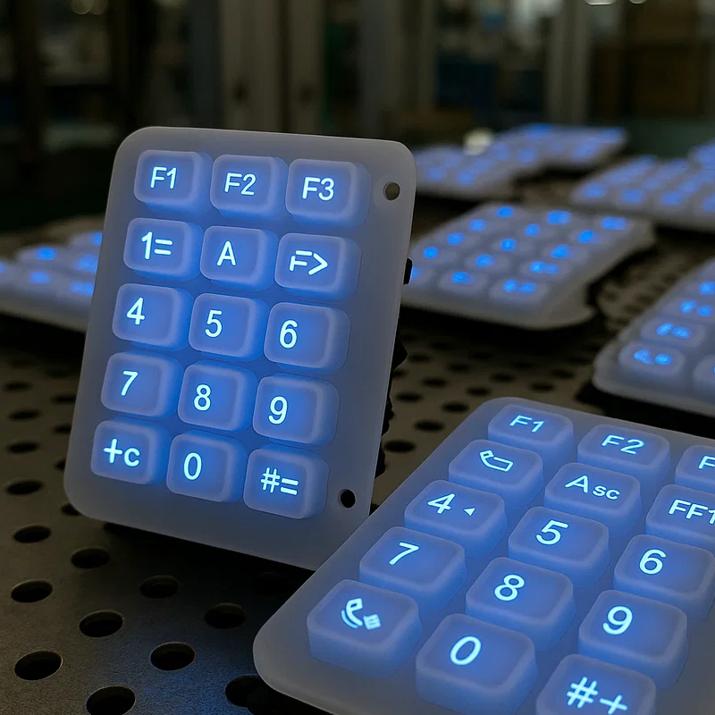 Which Backlighting Options Improve the Functionality of Silicone Keypads7