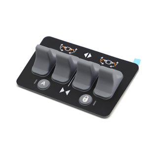 Custom Waterproof Durable Silicone Rubber Button Keypad with Laser Etching Solution Factory2