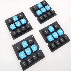 Custom Waterproof Durable Silicone Rubber Button Keypad with Laser Etching Solution Factory3