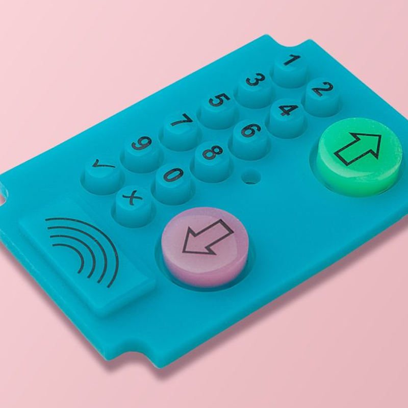 What Role Does Color Application Play in the Manufacturing of Silicone Rubber Keypads6