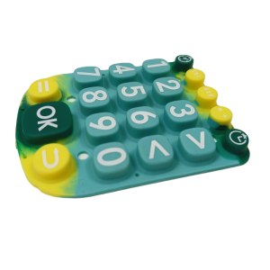 Custom Conductive Carbon Pill Silicone Rubber Keypad Keyboards 2