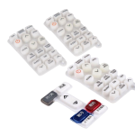Customized Silicone Rubber Button Keypad with Screen Printing for Home Appliance Supplier1