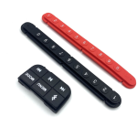 Customizable Conductive Remote Control Silicone Keypad Button Factory1