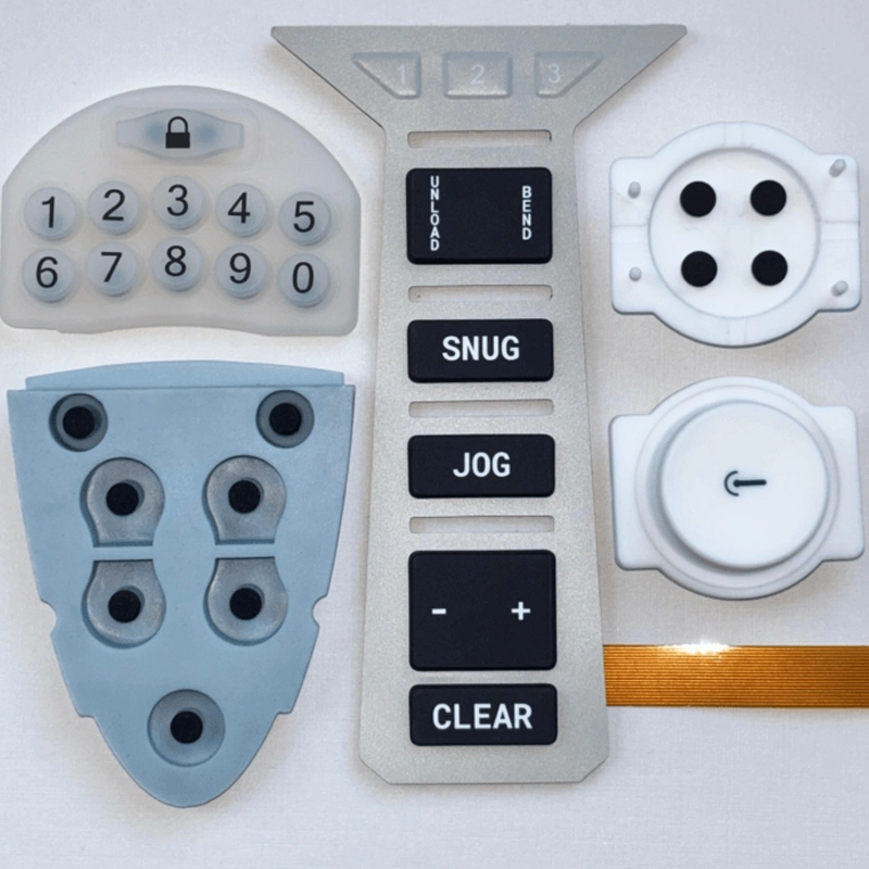 What Is the Best Graphic Overlay Material for Rubber Keypad UV Exposure2