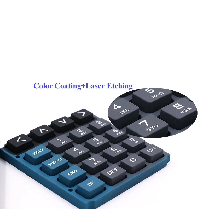 How Is Laser Etching Applied to Silicone Rubber Keypads1